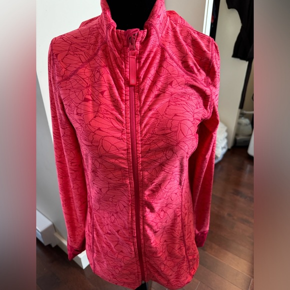 🟢 MONDETTA size small zip up jacket orangish pink colour. 🟢 - Picture 1 of 11
